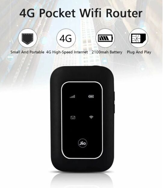 Карманный роутер Jiofi LtE Advanced Mobile MF680s 4G+